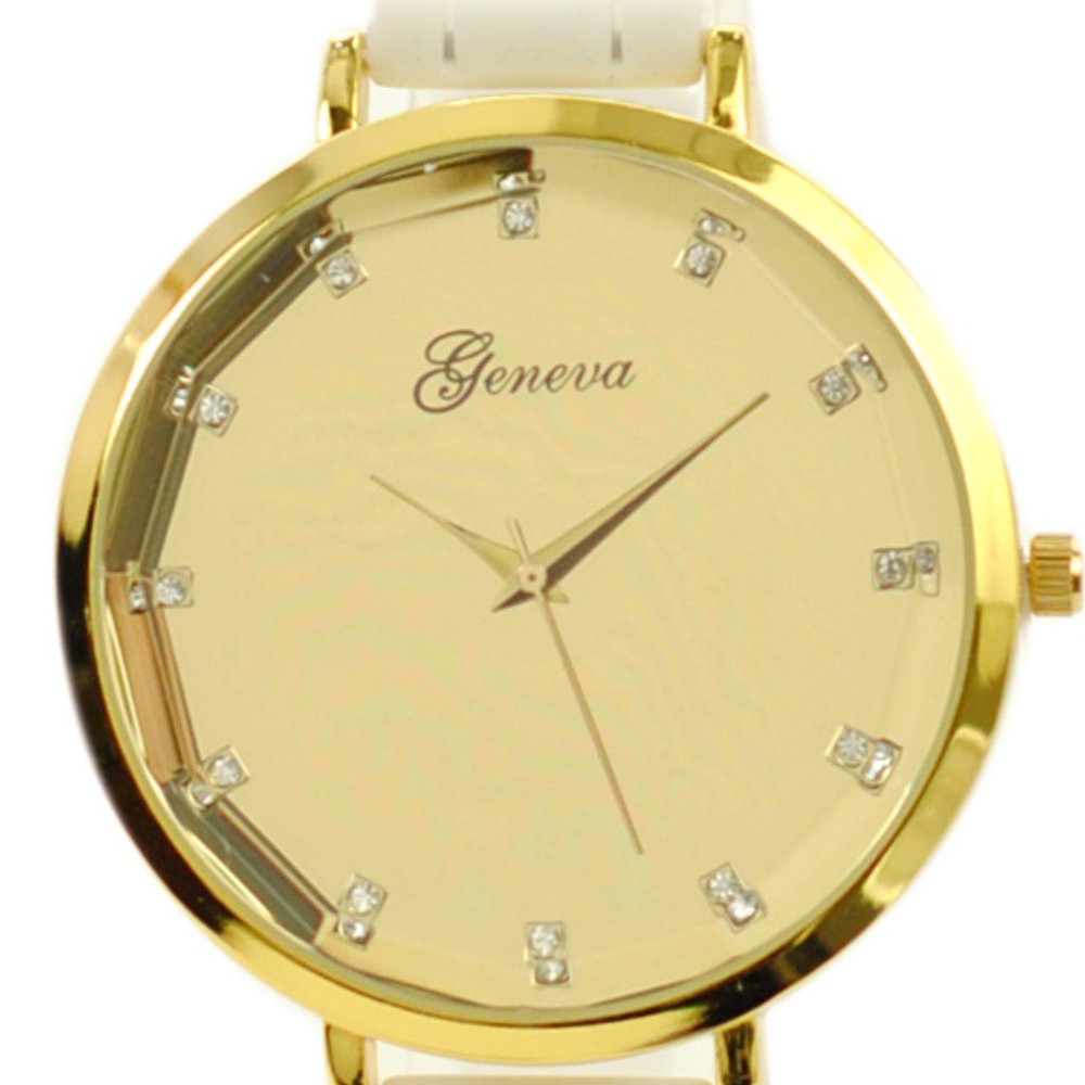 Geneva Large Facet Cut Face Dial